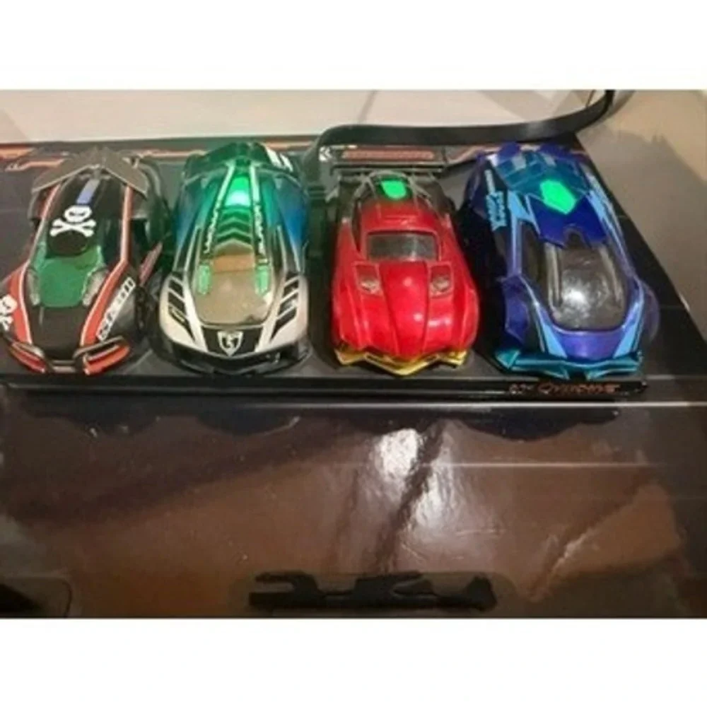 Anki Overdrive Starter Kit Kids OS Black Good Robotic Racing Set 4 Cars